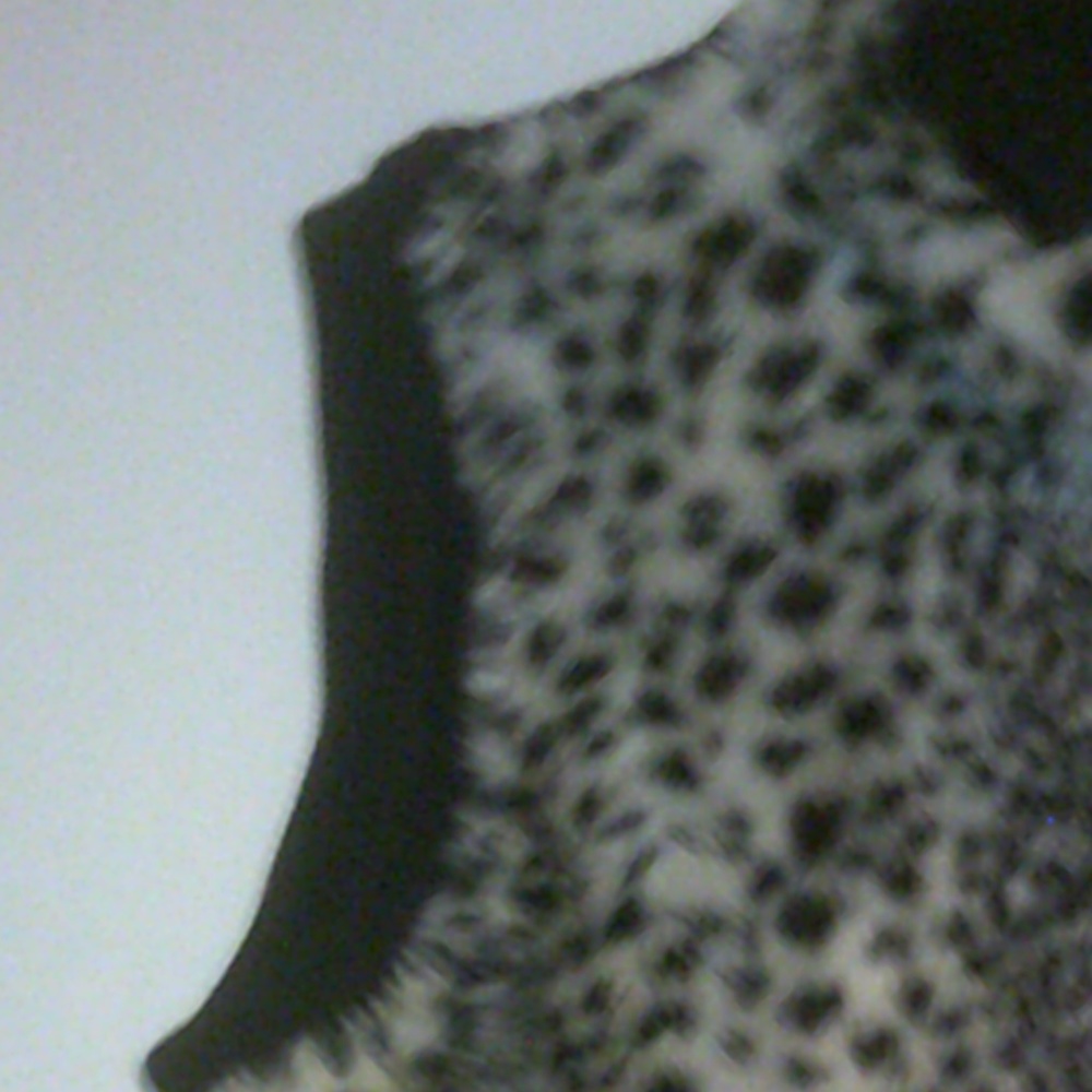 Milano Ladies Animal print fur Vest,